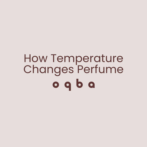 How Temperature Changes the Behavior of Perfume Notes